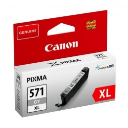 CANON CLI-571XL GY Gris Cartouche d'encre (0335C001) XL pour PIXMA MG7753, TS8050, TS9055