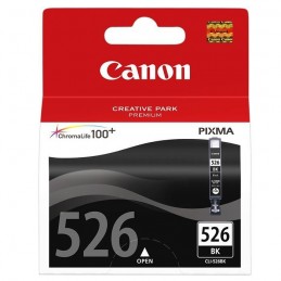 CANON CLI-526BK Noir Cartouche d'encre (4540B001) pour PiXMA iP4850, MG8150, MX895