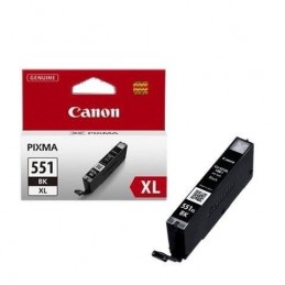 CANON CLI-551XL Noir Cartouche d'encre (6443B001) pour PiXMA iP8750, MG5550, MX725 - vue emballage