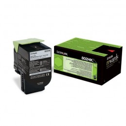 LEXMARK 80C2HK0 Noir Toner Laser (4000 pages) pour CX410, CX510