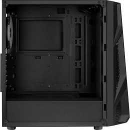 AEROCOOL NightHawk Duo Noir Boitier PC Moyen tour - Format E-ATX - vue en lateral