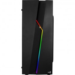 AEROCOOL Bolt Boîtier Moyen tour Format ATX Façade RGB - sans alimentation - vue de face