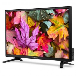 SCHNEIDER LD24-SCF06HB TV LED HD Ecran plat - 24" (60 cm) - 1*HDMI - Classe énergétique A - vue de trois quart