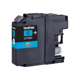 BROTHER LC-123 Cyan Cartouche d'encre pour DCP-J152, DCP-J752, MFC-J245, MFC-J870 ...