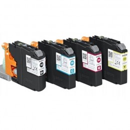 BROTHER LC221VALBP Pack 4 cartouches - Noir, Magenta, Cyan, Jaune pour DCP-J562, MFC-J680 ...