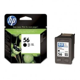 HP 56 Noir Cartouche d'encre authentique (C6656AE) pour OfficeJet 5610 et PSC 1217, 1311, 1355