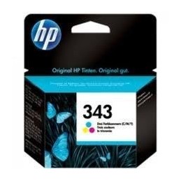 HP 343 Trois Couleurs Cartouche d'encre authentique (C8766EE) pour Photosmart 2570, C3170 et PSC 1510, 1600