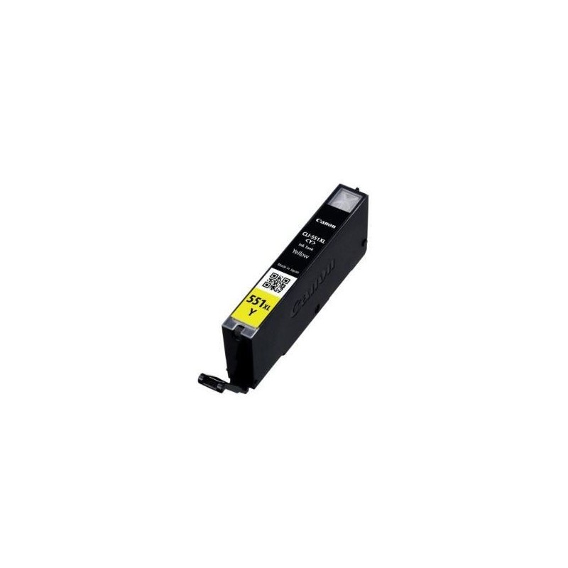 CANON CLI-551XL Y BL Jaune Cartouche d'encre pour PiXMA iP8750, iX6850, MG5655, MX725 ...