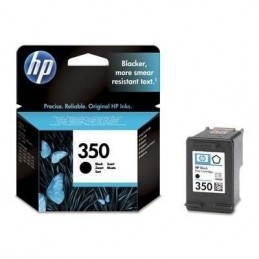 HP 350 Noir Cartouche d'encre authentique (CB335EE) pour Photosmart C4380, C4472, C4580, C5280