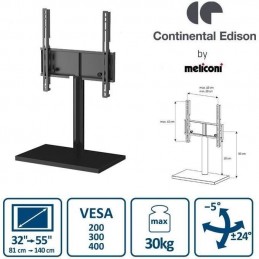CONTINENTAL EDISON CE23400PC Support TV Pied Central (32'' a 55'')