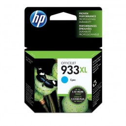 HP 933XL Cyan Cartouche d'encre XL authentique (CN054AE) pour HP OfficeJet 6100, 6600, 6700, 7100, 7510, 7610