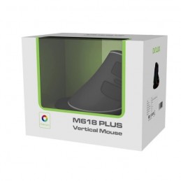 DELUX M618 PLUS RGB Noir Souris Verticale Ergo filaire USB - Droitier - vue emballage