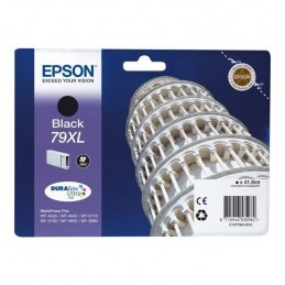 EPSON 79XL Noir Cartouche d'encre XL Tour de Pise (C13T79014010) pour WF-4630, WF-5690 - vue emballage