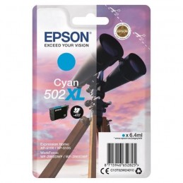EPSON 502 XL Cyan Cartouche Jumelles (C13T02W24020) pour XP-5100, XP-5105, WF-2860, WF-2865
