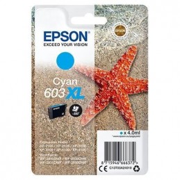 EPSON 603 XL Cyan Cartouche d'encre Etoile de mer (C13T03A24010) pour XP-2100, WF-2850