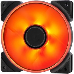 FRACTAL DESIGN Prisma AL-12 ARGB Ventilateur Boitier PC 120mm - vue ON couleur led orange