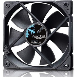 FRACTAL DESIGN Dynamic X2 GP-12 PWM Noir Ventilateur Boitier PC 120 mm - vue de face