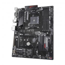 GIGABYTE B450 Gaming X Carte Mère ATX AMD Socket AM4 - DDR4 - vue de trois quart