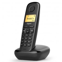 GIGASET A270 Solo Noir Telephone sans fil DECT - sans répondeur - vue de trois quart