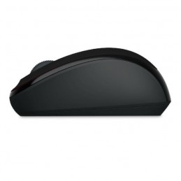 MICROSOFT Mobile Mouse 3500 Noir Souris sans fil 2.4GHz - récepteur USB - vue de profil