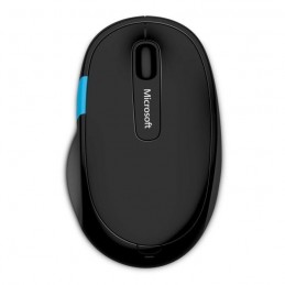 MICROSOFT Sculpt Comfort Mouse Noir Souris optique sans fil - 6 boutons - vue de dessus