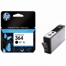 HP 364 Noir Cartouche d'encre authentique (CB316EE) pour DeskJet 3070A et HP Photosmart 5525, 6525