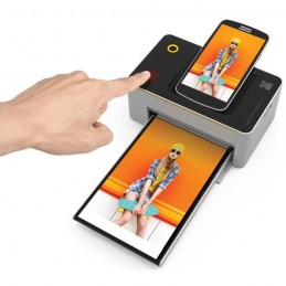 KODAK PRINTER DOCK PD 450 Imprimante photo pour Smartphone iOS et Android - vue trois quart droit