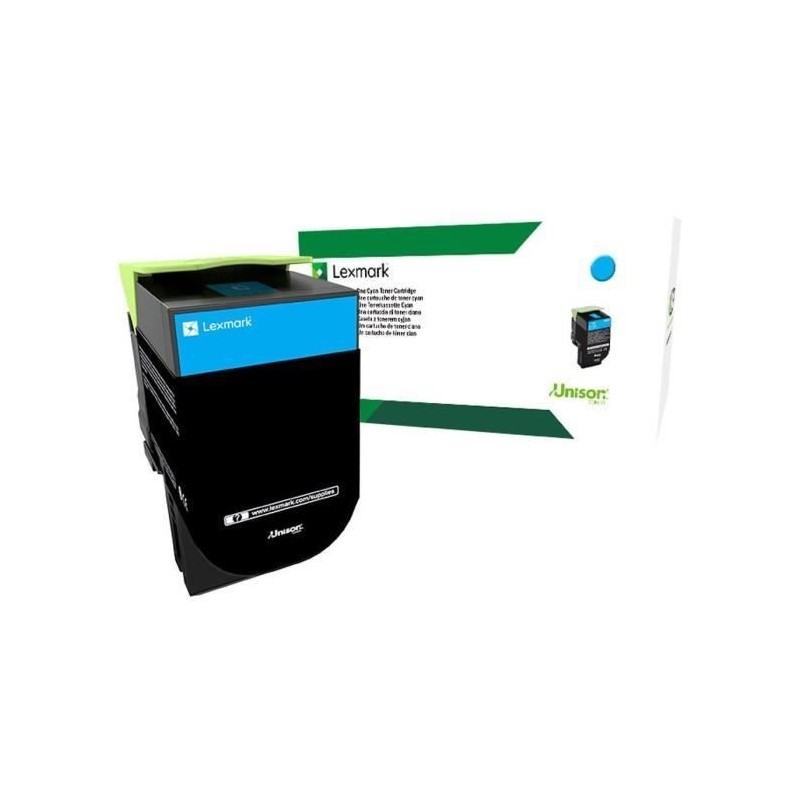 LEXMARK 71B20C0 Cyan Toner Laser (2300 pages) pour CS317, CS417, CS517, CX317, CX417, CX517