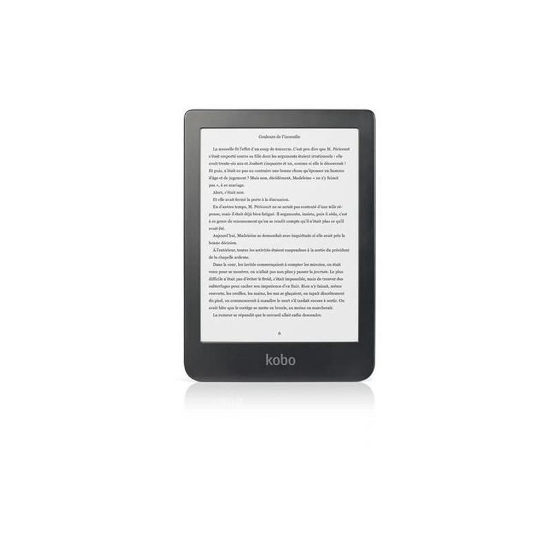 KOBO Clara HD NOIR LISEUSE NUMÉRIQUE 6'' 300ppp - Comfortlight PRO