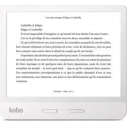 KOBO Pack Liseuse Tactile Nia 6'' - Stockage 8 Go + Etui SleepCover Citron  avec Quadrimedia