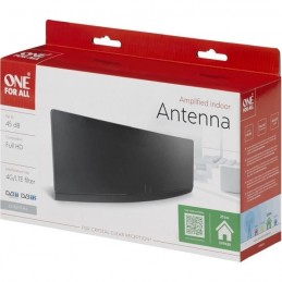 ONE FOR ALL SV9430 Antenne intérieure 45 DB - DVB-T TNT HDTV DAB+ - Filtre 4G/GSM - vue emballage