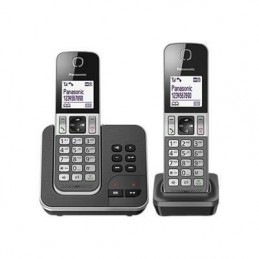 PANASONIC KX-TGD322FRG Duo Téléphone sans fil Répondeur DECT / GAP - Noir / Argent
