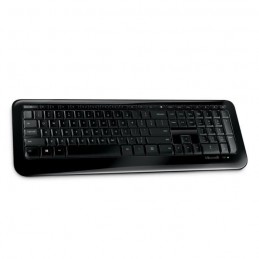 MICROSOFT Wireless Keyboard 850 Noir Clavier sans fil - AZERTY - vue de face