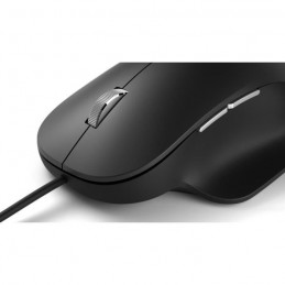 MICROSOFT Ergonomic Mouse Noir Souris Filaire USB - vue zoom boutons
