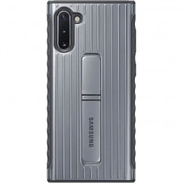 SAMSUNG Coque renforcée Silver pour Smartphone Samsung Note10 - vue de dos