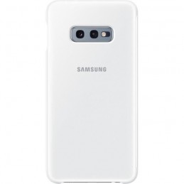 SAMSUNG Clear View cover Blanc pour Smartphone Samsung S10e - vue de dos