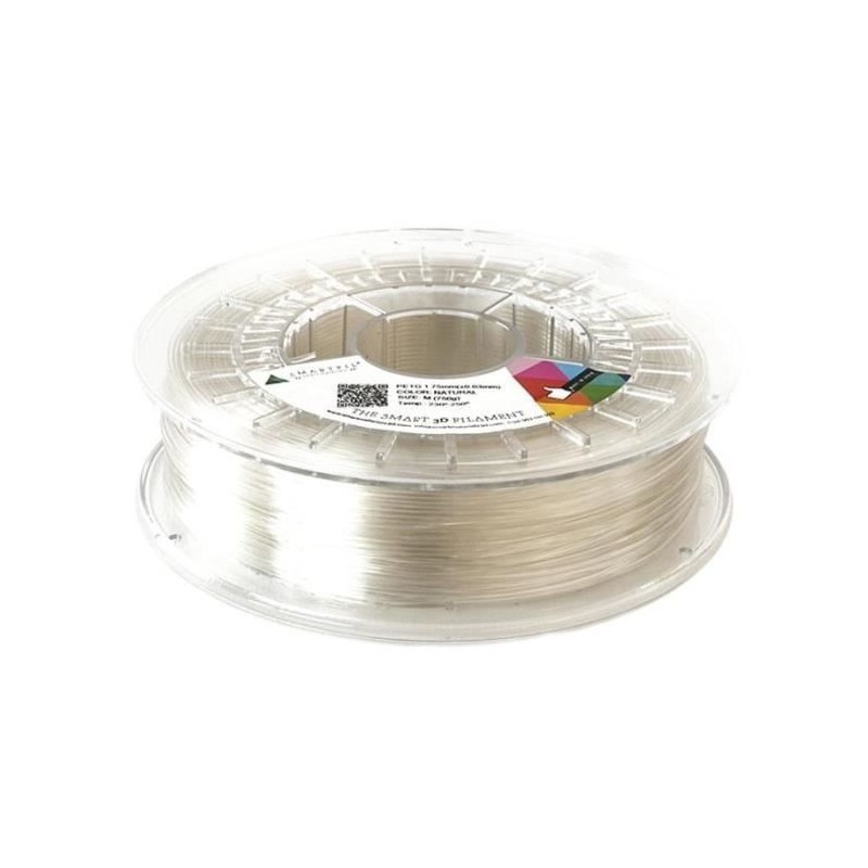 SMARTFIL Filament PETG Imprimante 3D - 1.75mm - Naturel - 750g