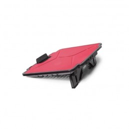 SPIRIT OF GAMER AirBlade 100 Red Refroidisseur PC Portable 15.6" - Double ventilateurs LED - Noir / Rouge - vue de dos