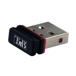 T'NB Shark RFIO Gris et Noir Souris sans fil - vue nano USB