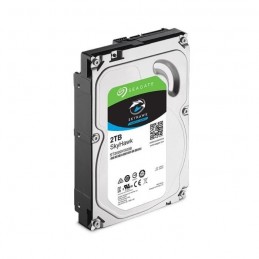 SEAGATE SkyHawk Surveillance 2To HDD 3.5'' 5900rpm SATA3 6Gbs 64Mo Cache ST2000VX008 - vue de trois quart