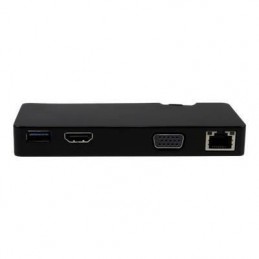 STARTECH Mini station d'accueil USB 3.0 - universel pour PC portable - HDMI - VGA - GbE