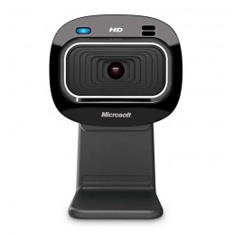 MICROSOFT Lifecam HD-3000 Noir Webcam HD 720p USB 2.0 - vue de face