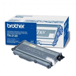 BROTHER TN-2120 Toner laser Noir 2600 pages authentique pour DCP-7030, HL-2140, MFC-7440
