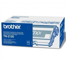 BROTHER TN-2120 Toner laser Noir 2600 pages authentique pour DCP-7030, HL-2140, MFC-7440 - vue emballage