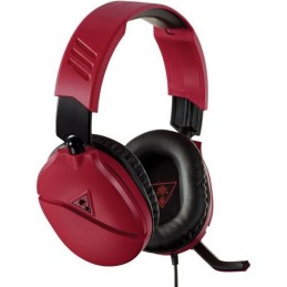 TURTLE BEACH Recon 70N Rouge Casque Gamer pour Nintendo Switch, PS4, PS5, Xbox one, appareils mobiles (TBS-8055-02)