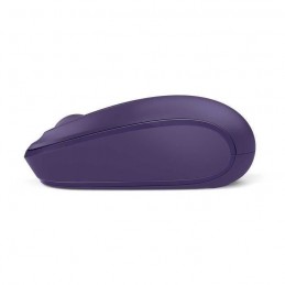 MICROSOFT Mobile Mouse 1850 Violet Souris sans fil 2.4 GHz - récepteur USB - vue de profil