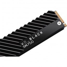 WESTERN DIGITAL 1To WD Black SN750 M.2 NVMe avec dissipateur (WDS100T3XHC) - vue zoom connecteur