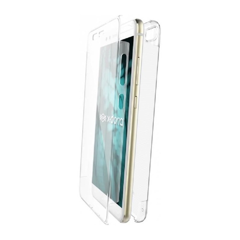 XDORIA Coque 360 Transparent pour Smartphone Huawei P10 LITE