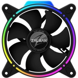 ZALMAN Z-Spectrum 12cm RGB Adressable - Ventilateur boitier PC 120mm - ZM-RFD120A - vue de face
