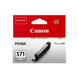 CANON CLI-571 GY Gris Cartouche d'encre (0389C001) pour PiXMA MG7750, TS8050 - vue emballage